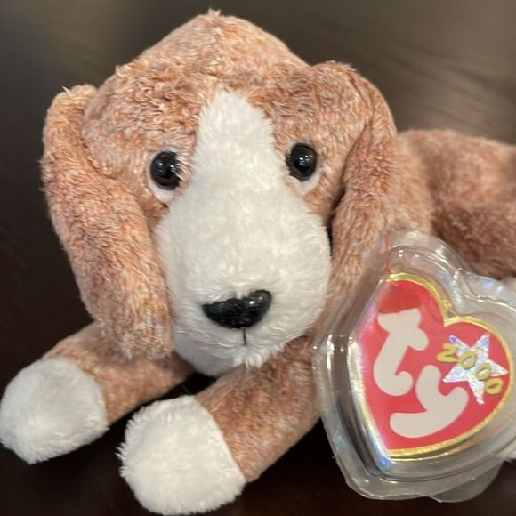 TY Beanie Baby "Sniffer" the Beagle Dog 2000 Mint Condition with ear and Tushtag - Picture 6 of 6
